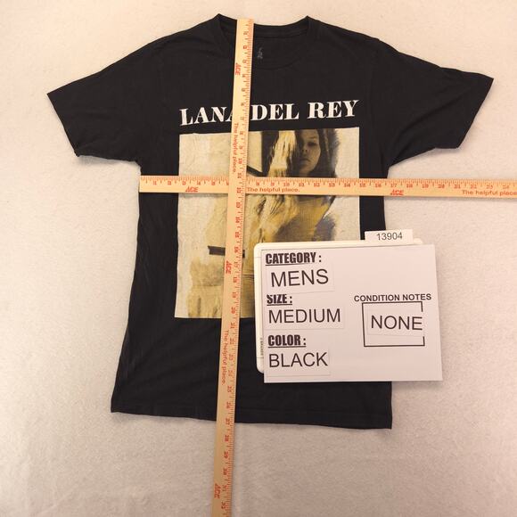 Lana Del Rey Band Graphic Short Sleeve Crew Neck T Shirt Mens Size M Black - Picture 5 of 9